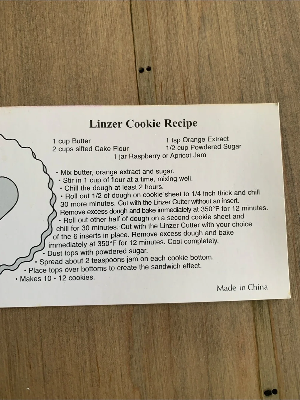Linzer Cookie Cutters Set